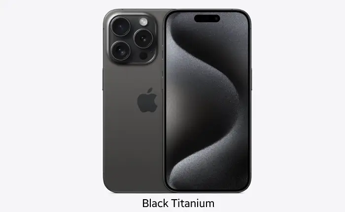 iPhone 16 Black Titanium