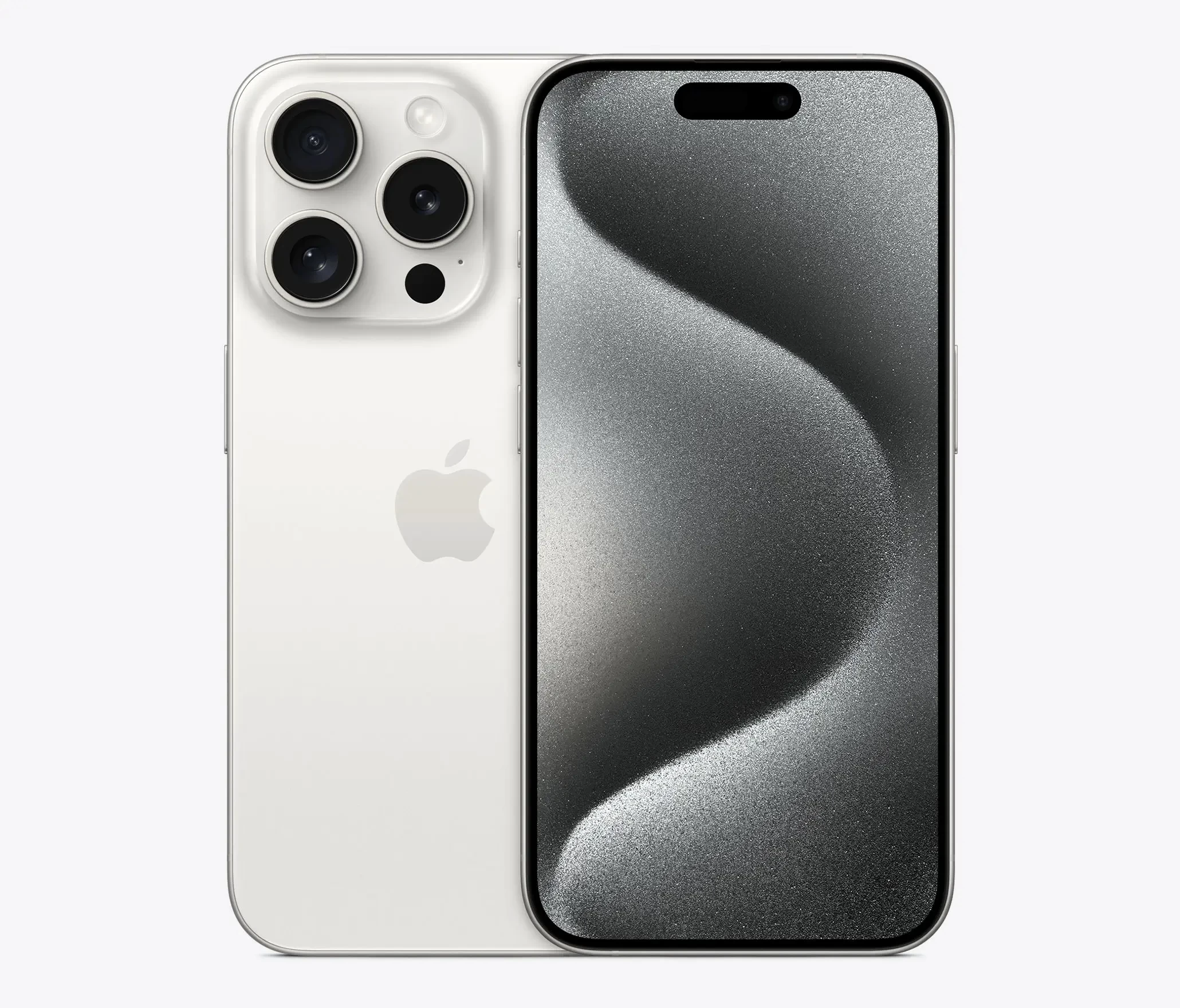 iphone 15 pro white titanium color